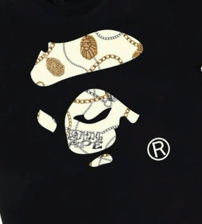 A Bathing APE (BAPE) Jewels Ape Face Tee