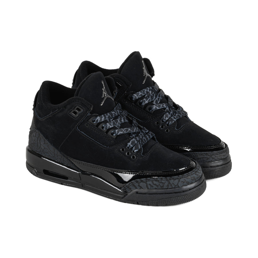 Nike Air Jordan 3  Black Cat SNK