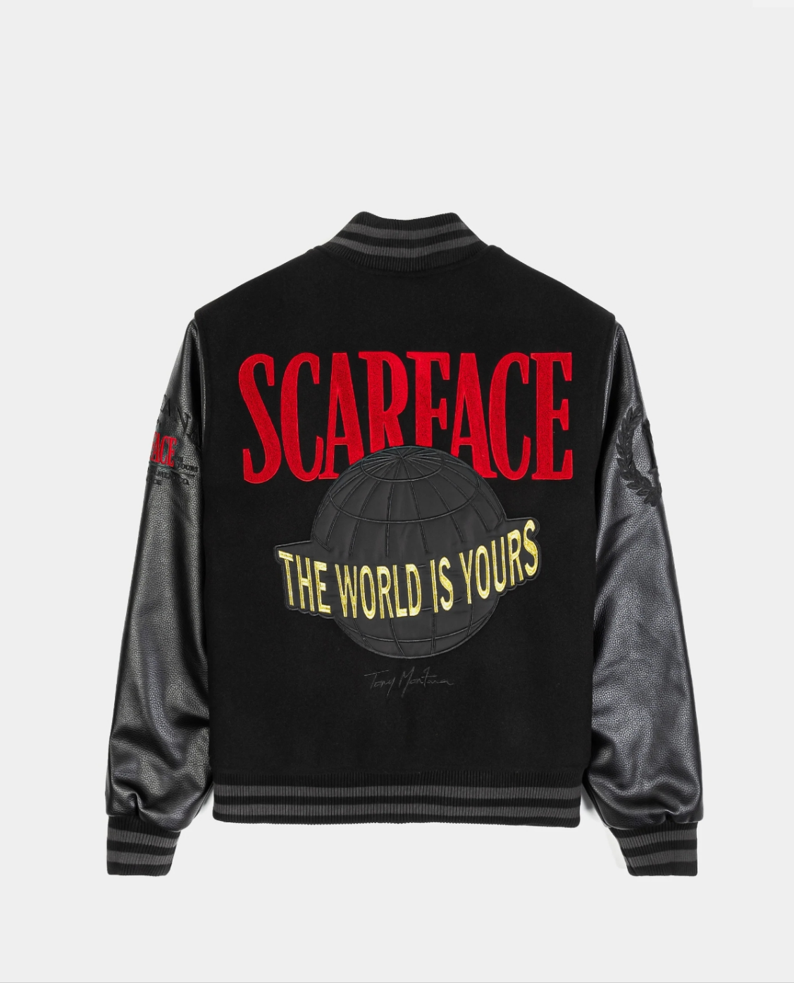 ScarFace x SP Black Cigar Varsity