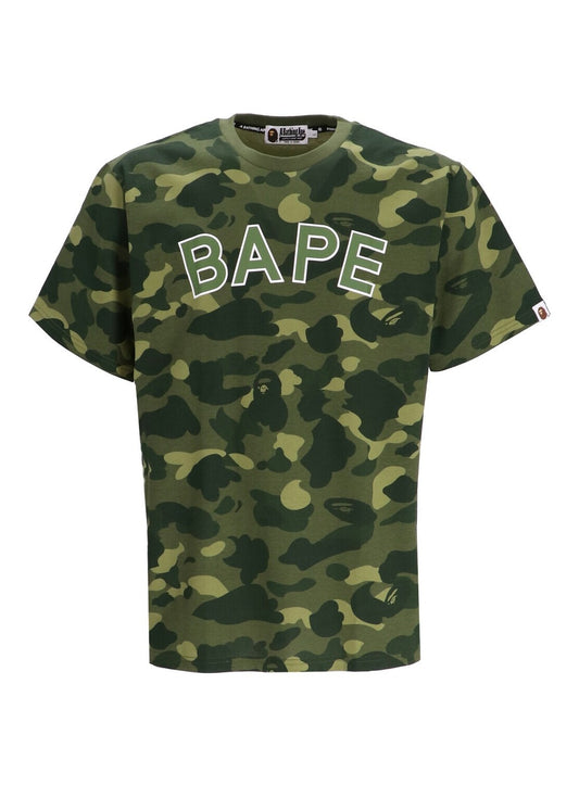 A BATHING APE COLOR CAMO BAPE TEE