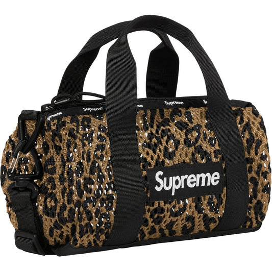 MESH MINI DUFFLE BAG Leopard