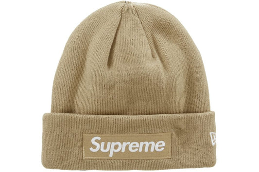 Supreme Box Logo Beige Beanie