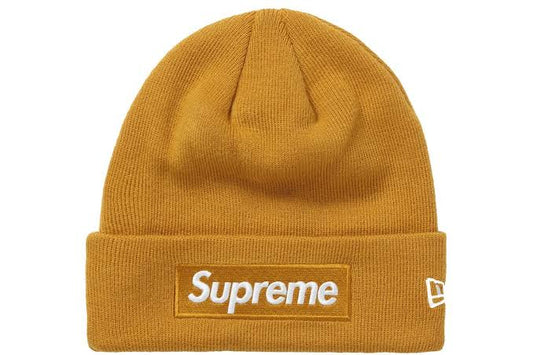 Supreme Box Logo Yellow Beanie