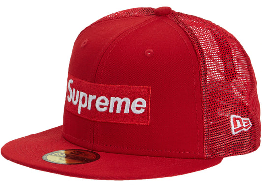 Supreme Box Logo Mesh Back New Era Red