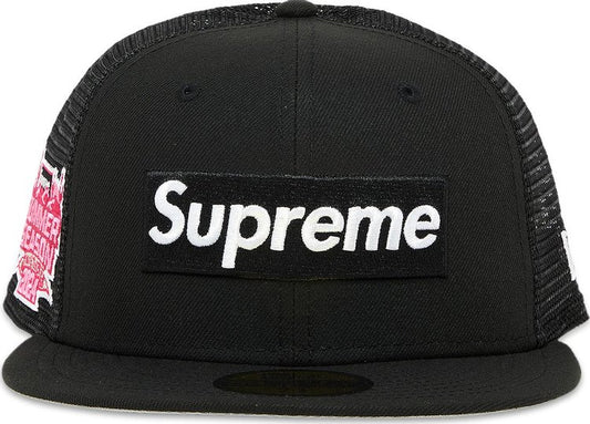 Supreme Box Logo Mesh Back New Era Black