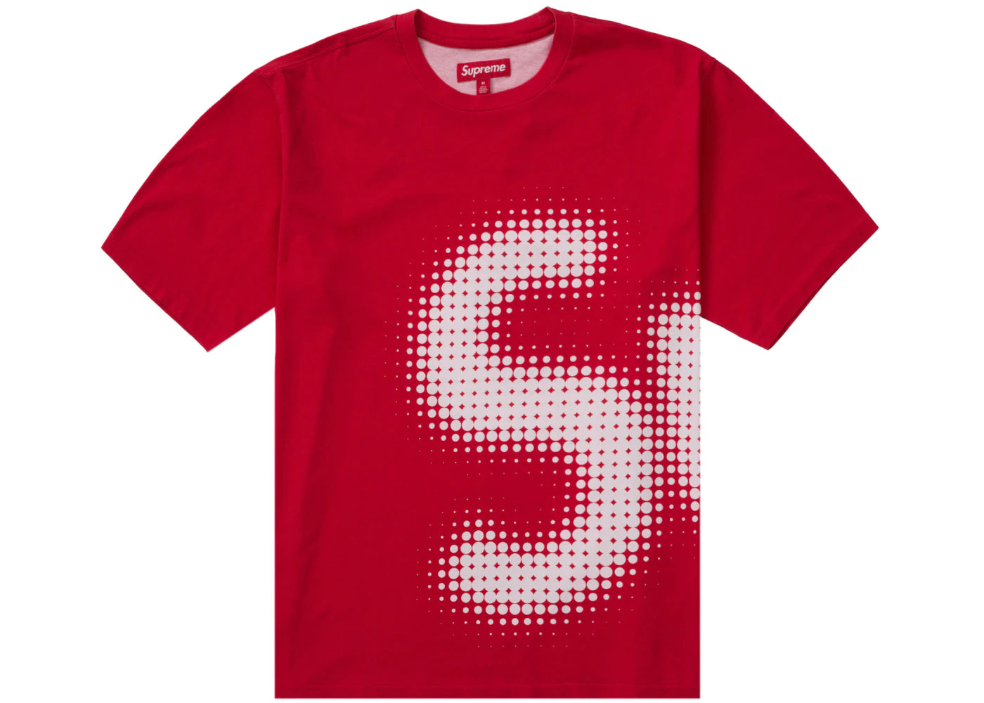 Supreme Halftone Red Tee