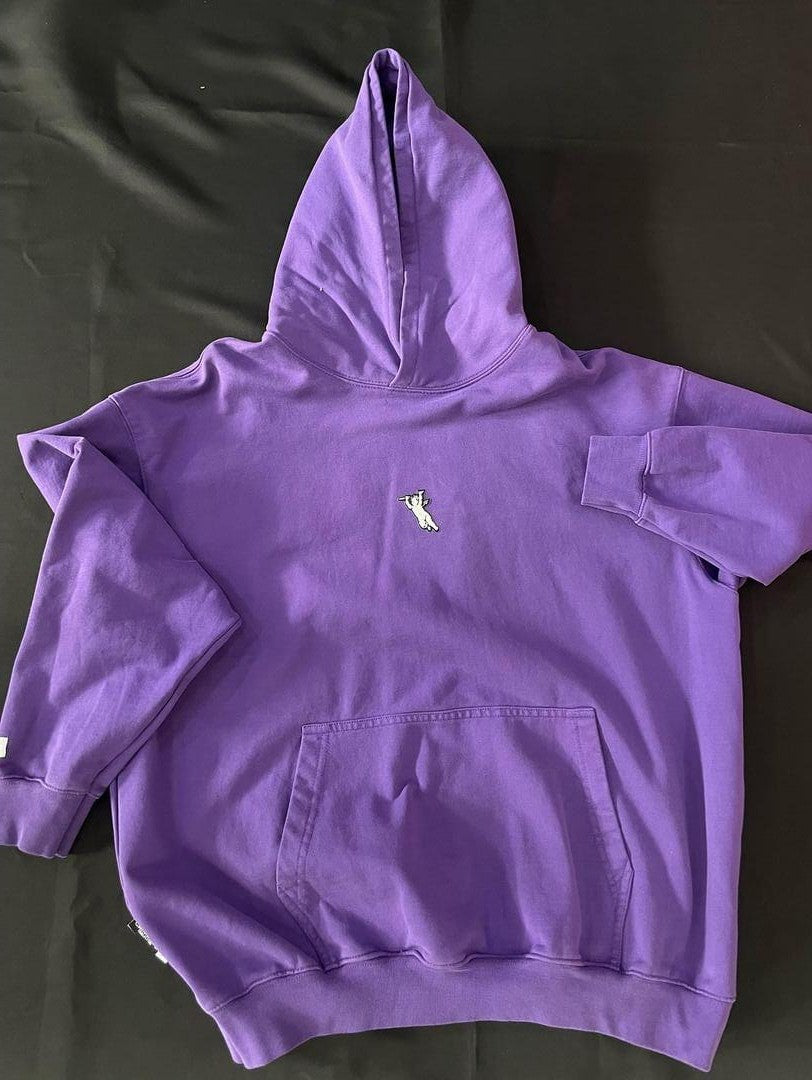 Crime Life Purple Hoodie