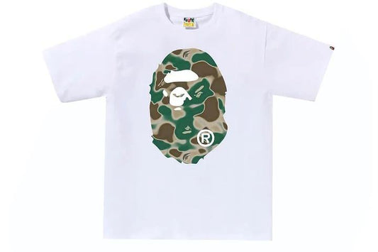 A Bathing Ape Bape Camo White Tee