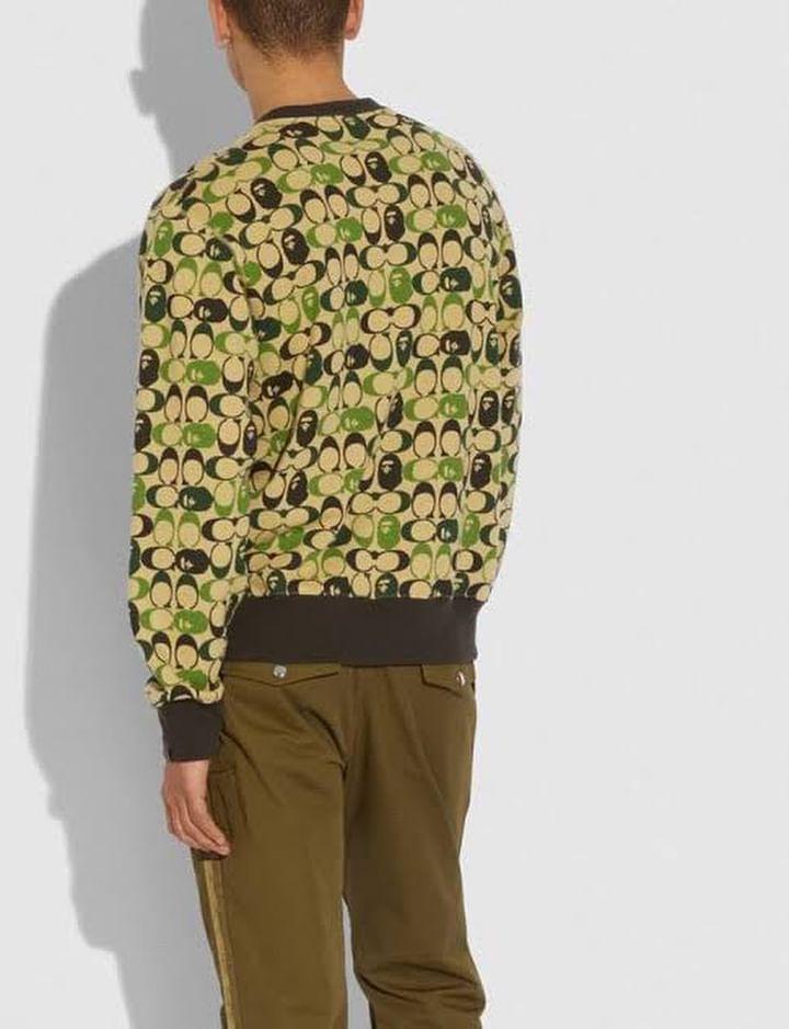 Bape x Coach Green Camo