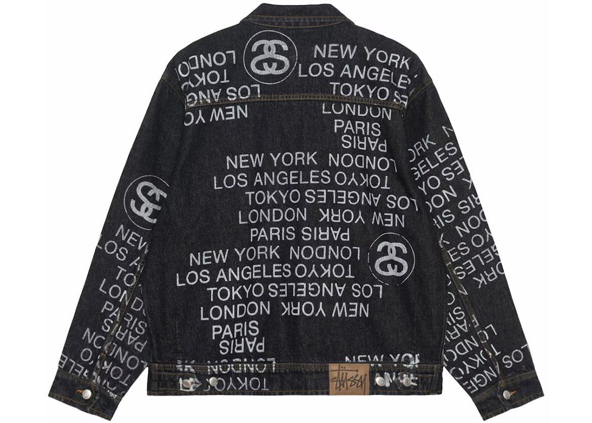 Stussy Zip Work Denim City Link Jacket