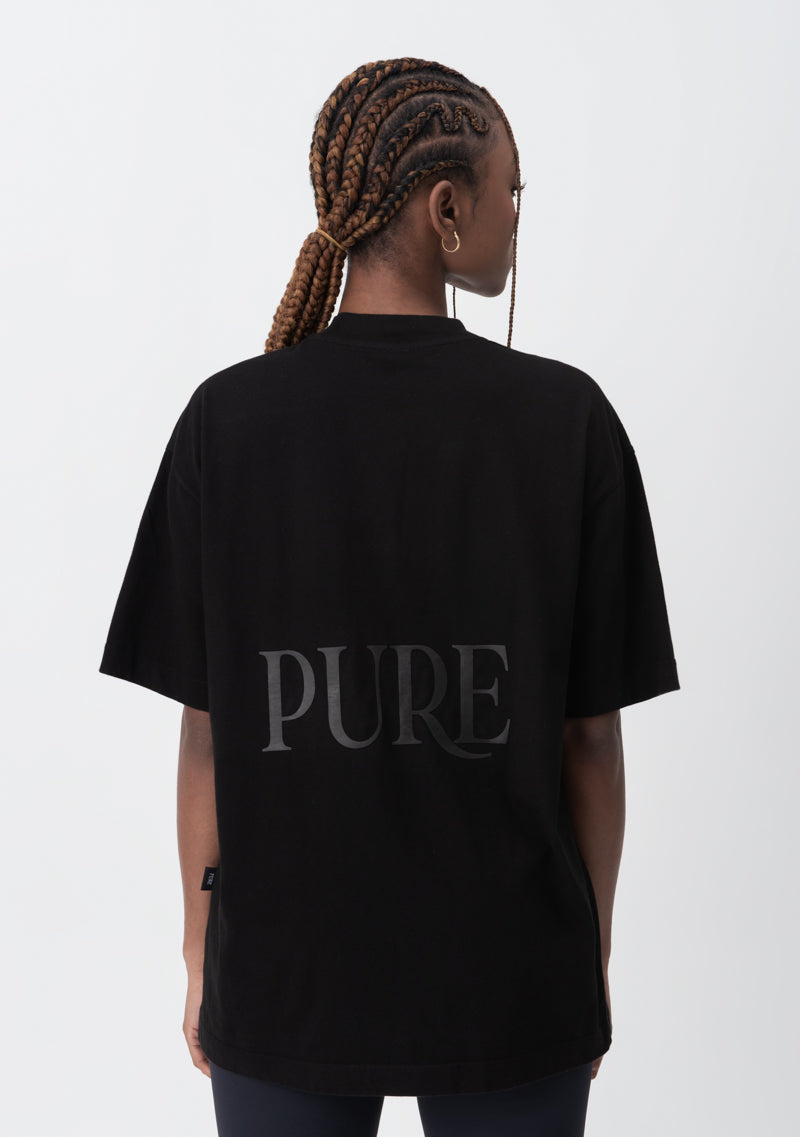 Pure Black Tee