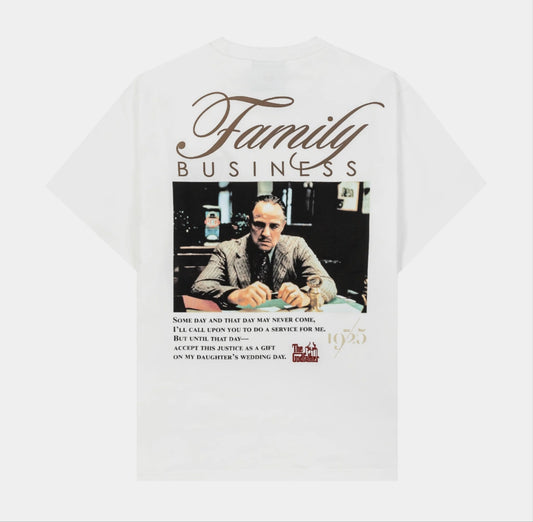 The God Father White Tee