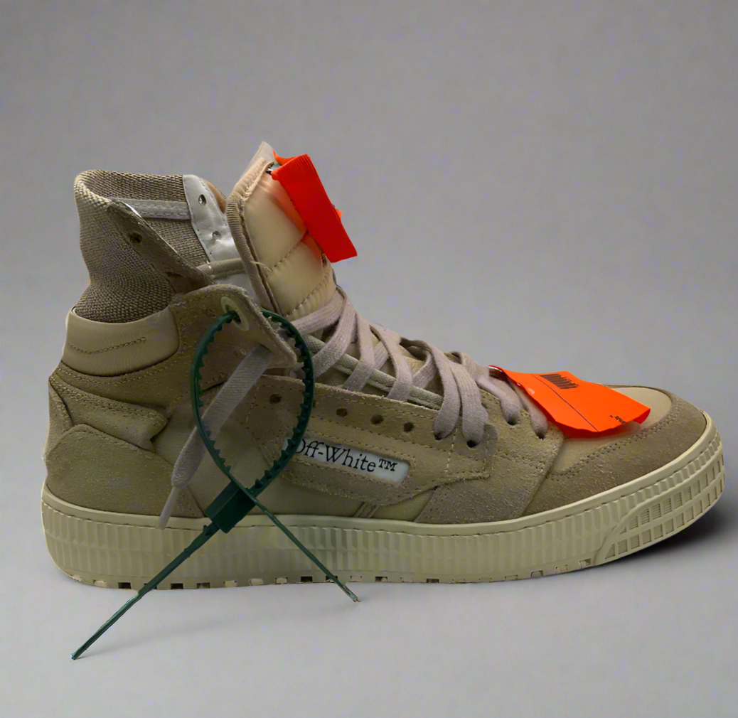 Off White Court 3.0 High Beige SNK