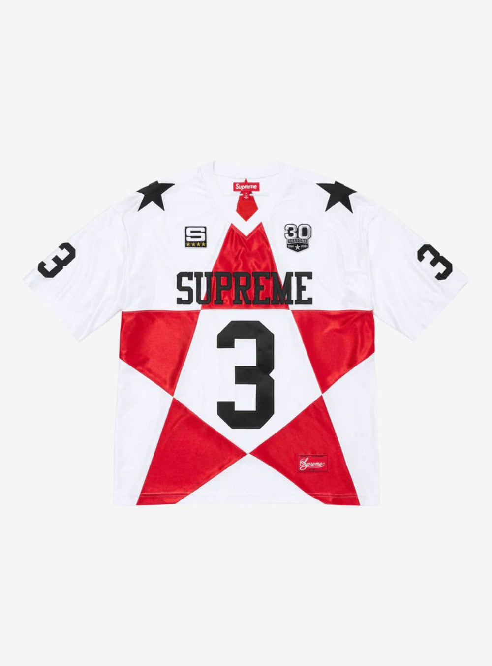 Supreme Star Football Jersey
White