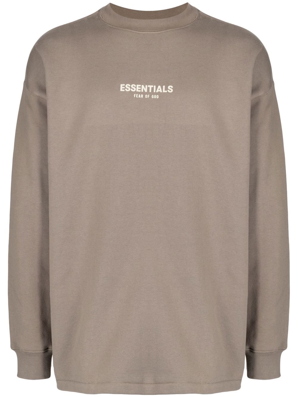 Grå crewneck hotsell