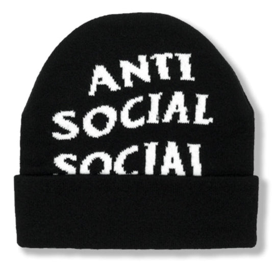 Anti Social Social Club beanie black